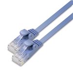 5個セット エレコム LANケーブル/CAT6/フラット/7m/ブルー LD-GF2/BU7X5