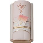 桜刺しゅうパイル肌布団（木箱入） ピンク B4147609