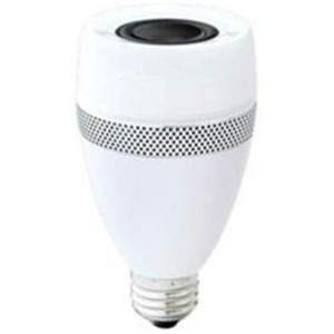 アイリスオーヤマ スピーカー機能付調光器非対応LED電球 「エコハイルクス」（全光束485lm/電球色相当・口金E26） LDF11L-G-4S