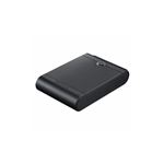 BUFFALO スマートフォン/タブレット用 モバイルバッテリー 13400mAh 自動判別 2ポート ブラック BSMPB13410P2BK
