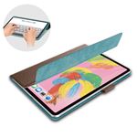 エレコム iPad Pro 11インチ 2018年モデル/フラップカバー/イタリア製高級ソフトレザー/2アングル/スリープ対応/ブラウン TB-A18MWDTBR
