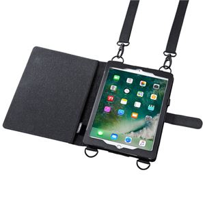 サンワサプライ ショルダーベルト付きケース（iPadPro9.7/iPadAir2兼用） PDA-IPAD911
