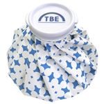 10個セット TOBIEMON 氷嚢 白生地+ブルー柄 T-IB-W2X10