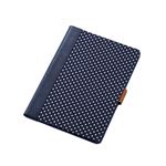 エレコム 9.7インチiPad（2017）用ファブリックケース ドットネイビー TB-A179PLFFT2