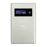 PROTEK 7800mA リチウムイオンバッテリー シルバー PVB-7800SV
