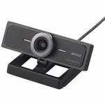 BUFFALO バッファロー BSW200MBK マイク内蔵200万画素WEBカメラ 120°広角ガラスレンズ搭載モデル BSW200MBK