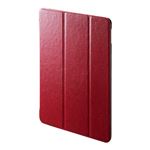 サンワサプライ ソフトレザーケース レッド PDA-IPAD1007R