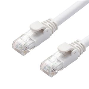 5個セット エレコム LANケーブル/CAT6A/スタンダード/2m/ホワイト LD-GPA/WH2X5