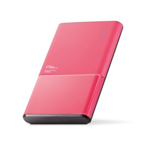 エレコム モバイルバッテリー/リチウムイオン電池/おまかせ充電対応/Pile one/5000mAh/2.4A/PSE適合/ピンク DE-M06-N5024PN