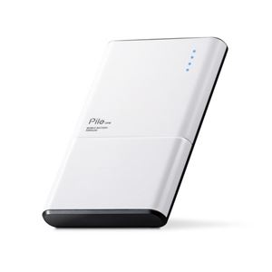 エレコム モバイルバッテリー/リチウムイオン電池/おまかせ充電対応/Pile one/5000mAh/2.4A/PSE適合/ホワイト DE-M06-N5024WH