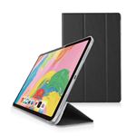 エレコム iPad Pro 11インチ 2018年モデル/フラップカバー/背面クリア/ソフトレザー/2アングル/スリープ対応/ブラック TB-A18MWVBK