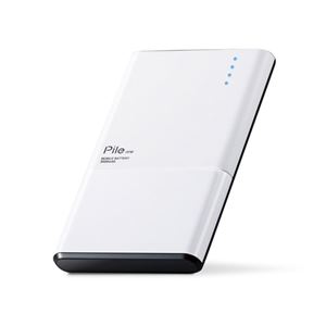 エレコム モバイルバッテリー/リチウムイオン電池/おまかせ充電対応/Pile one/3000mAh/1.5A/PSE適合/ホワイト DE-M05-N3015WH