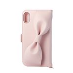 （まとめ）エレコム iPhone XR/ソフトレザーカバー/女子向/背面リボン/ピンク PM-A18CPLFRBPN【×2セット】