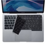 （まとめ）サンワサプライ MacBook Air 13.3インチ Retinaディスプレイ用シリコンキーボードカバー（ブラック） FA-SMACBA13RBK【×2セット】