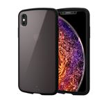 （まとめ）エレコム iPhone XS Max/TOUGH SLIM LITE/クリア/ブラック PM-A18DTSLCBK【×2セット】