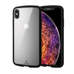 （まとめ）エレコム iPhone XS Max/TOUGH SLIM LITE/クリア/クリア PM-A18DTSLCCR【×2セット】