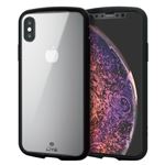 （まとめ）エレコム iPhone XS/TOUGH SLIM LITE/クリア/クリア PM-A18BTSLCCR【×2セット】