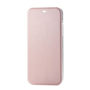 （まとめ）エレコム iPhone XR/シェルカバー/フラップ付/ピンク PM-A18CPVFPN【×2セット】