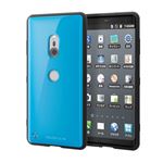 （まとめ）エレコム Xperia XZ3/TOUGH SLIM2/ブルー PM-XZ3TS2BU【×2セット】