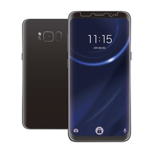 （まとめ）エレコム Galaxy S8用フルカバーフィルム/衝撃吸収/防指紋/光沢 PM-GS8FLFPRG【×2セット】