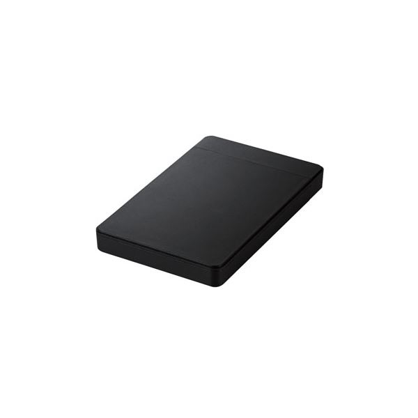 （まとめ）ロジテック HDDケース/2.5インチHDD+SSD/USB3.0/ソフト付 LGB-PBPU3S(×2セット) b04
