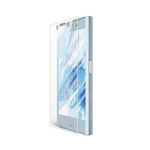 （まとめ）エレコム Xperia X Compact用フルカバーフィルム/衝撃吸収/光沢 PM-SOXCFLPRG【×2セット】