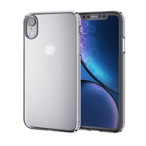 （まとめ）エレコム iPhone XR/シェルカバー/極み/クリア PM-A18CPVKCR【×2セット】