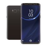 （まとめ）エレコム Galaxy S8+用フルカバーフィルム/衝撃吸収/光沢 PM-GS8PFLPRG【×2セット】