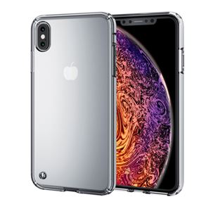 （まとめ）エレコム iPhone XS Max/ハイブリッドケース/クリア PM-A18DHVCCR【×2セット】