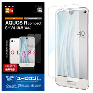 （まとめ）エレコム AQUOS R compact/液晶保護フィルム/ユーピロン PM-SHV41FLUP【×5セット】