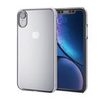 （まとめ）エレコム iPhone XR/シェルカバー/クリア PM-A18CPVCR【×5セット】