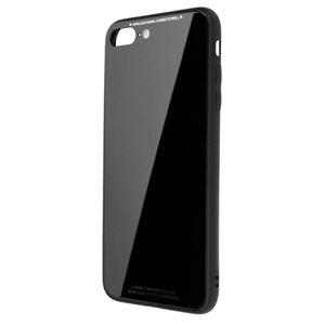 （まとめ）日本トラストテクノロジー ワイヤレス充電対応ケース for iPhone8 Plus （ブラック） TPUGC8P-BK【×5セット】