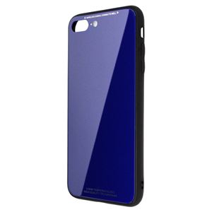 （まとめ）日本トラストテクノロジー ワイヤレス充電対応ケース for iPhone8 Plus （ネイビー） TPUGC8P-NV【×5セット】