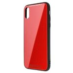 （まとめ）日本トラストテクノロジー ワイヤレス充電対応ケース for iPhoneX （レッド） TPUGCX-RD【×5セット】