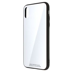 （まとめ）日本トラストテクノロジー ワイヤレス充電対応ケース for iPhoneX （ホワイト） TPUGCX-WH【×5セット】