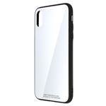 （まとめ）日本トラストテクノロジー ワイヤレス充電対応ケース for iPhoneX （ホワイト） TPUGCX-WH【×5セット】