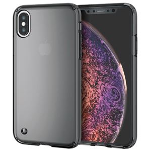 （まとめ）エレコム iPhone XS/ハイブリッドケース/ブラック PM-A18BHVCBK【×5セット】