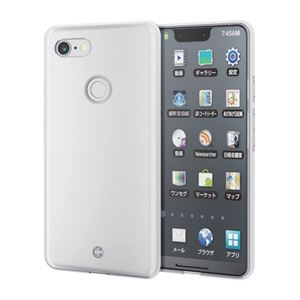 （まとめ）エレコム Google Pixel 3XL/ソフトケース/極み/クリア PM-GPL3XLUCTCR【×5セット】