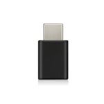（まとめ）エレコム スマートフォン用USB変換アダプタ/USB（microBメス）-USB（Cオス）/ブラック MPA-MBFCMADNBK【×5セット】