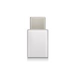 （まとめ）エレコム スマートフォン用USB変換アダプタ/USB（microBメス）-USB（Cオス）/ホワイト MPA-MBFCMADNWH【×5セット】