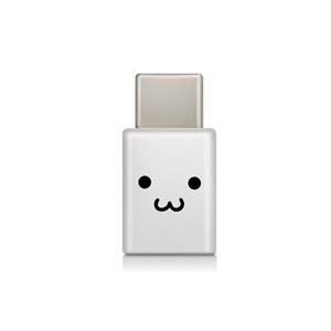 （まとめ）エレコム スマートフォン用USB変換アダプタ/USB（microBメス）-USB（Cオス）/ホワイトフェイス MPA-MBFCMADNWHF【×5セット】