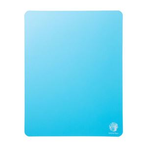（まとめ）サンワサプライ ベーシックマウスパッド（Mサイズ） ブルー MPD-OP54BL-M【×5セット】