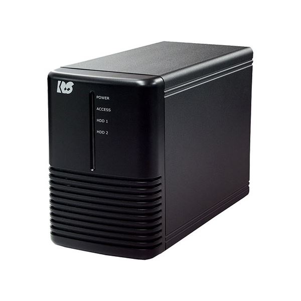 ラトックシステム USB3.0 RAIDケース (HDD2台用・ブラック) RS-EC32-U3RZ b04