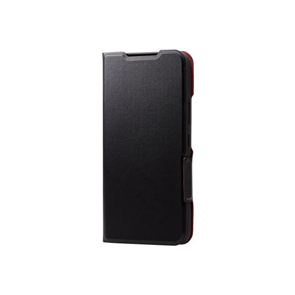 エレコム Galaxy A54 5G ソフトレザーケース 薄型 磁石付 PM-G233PLFUBK ブラック b04