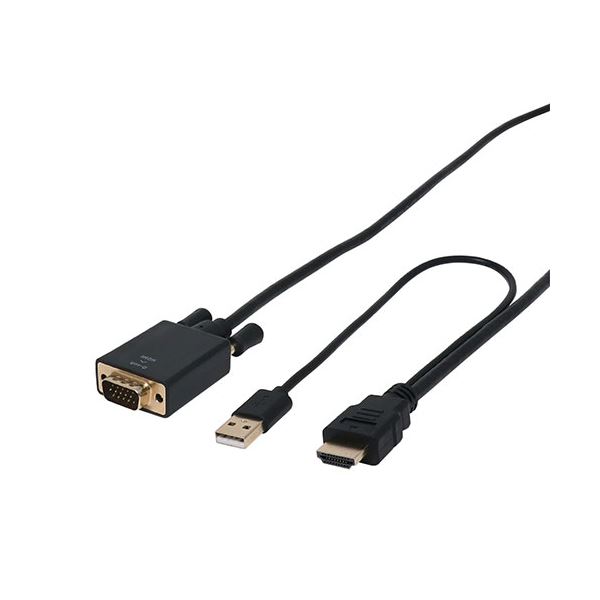 MCO HDMI-Dsub変換ケーブル 3m ブラック HDC-DS30／BK b04