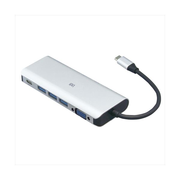 ラトックシステム USB Type-C マルチアダプター（VGA・PD・USBハブ） RS-UCVGA-PH b04