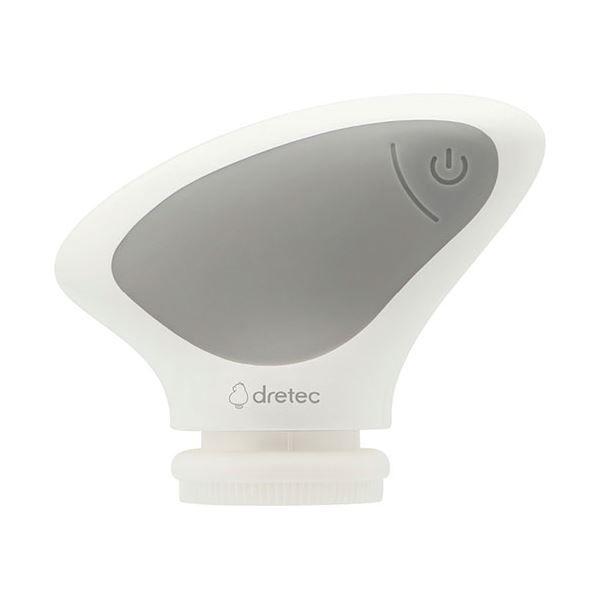 【商品名】 DRETEC ドリテック Refleu 電動シリコーンフェイスブラシ グレー 9.4×4.2×7.1cm C6134537 【ジャンル・特徴】 気になる毛穴・角栓に毛穴洗顔 [ C6134