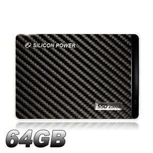 SILICON POWER(VRp[) 2.5-inch SATA SSD M10(MLC)\bhXe[ghCu 64GB