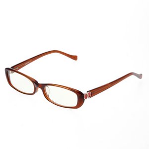 鯖江製 ヨシムラ ブルーライト対応PCメガネ ブラウン NCP-0149BR