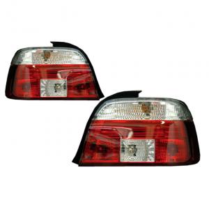 レッド/クリスタルテール 96-02 BMW E39 5シリーズ セダン - 拡大画像